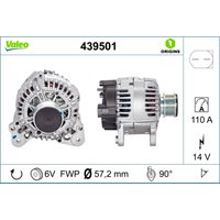 Drehstromgenerator VALEO 439501 Drehstromgenerator VALEO 439501 von Valeo