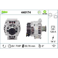 Drehstromgenerator VALEO 440174 Drehstromgenerator VALEO 440174 von Valeo
