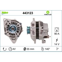 Drehstromgenerator VALEO 443123 von Valeo