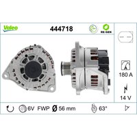Drehstromgenerator VALEO 444718 von Valeo