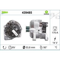 Drehstromgenerator VALEO ORIGINS NEW VALEO 439485 Drehstromgenerator VALEO ORIGINS NEW VALEO 439485 von Valeo