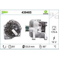 Drehstromgenerator VALEO ORIGINS NEW VALEO 439485 von Valeo