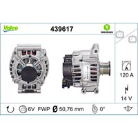 Drehstromgenerator VALEO ORIGINS NEW VALEO 439617 Drehstromgenerator VALEO ORIGINS NEW VALEO 439617 von Valeo