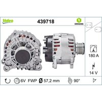 Drehstromgenerator VALEO ORIGINS NEW VALEO 439718 Drehstromgenerator VALEO ORIGINS NEW VALEO 439718 von Valeo