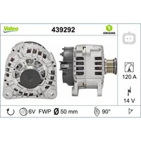 Drehstromlichtmaschine VALEO 439292 von Valeo