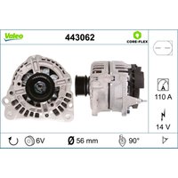 Drehstromlichtmaschine VALEO 443062 Drehstromlichtmaschine VALEO 443062 von Valeo