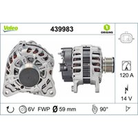 Drehstromlichtmaschine VALEO ORIGINS NEW VALEO 439983 Drehstromlichtmaschine VALEO ORIGINS NEW VALEO 439983 von Valeo
