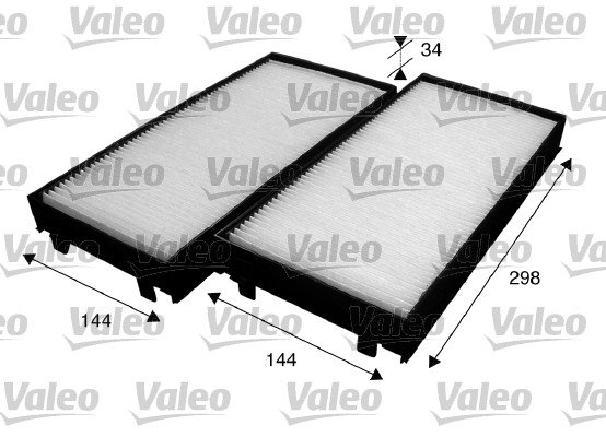 Filter, Innenraumluft Valeo 715583 von Valeo