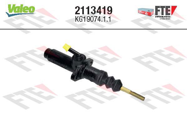 Geberzylinder, Kupplung Valeo 2113419 Geberzylinder, Kupplung Valeo 2113419 von Valeo
