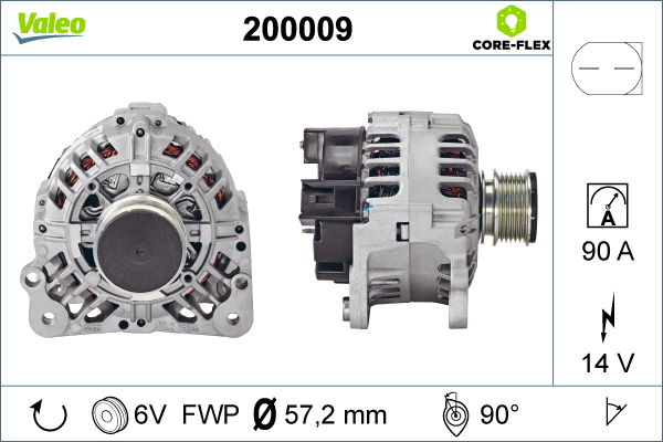 Generator Valeo 200009 Generator Valeo 200009 von Valeo