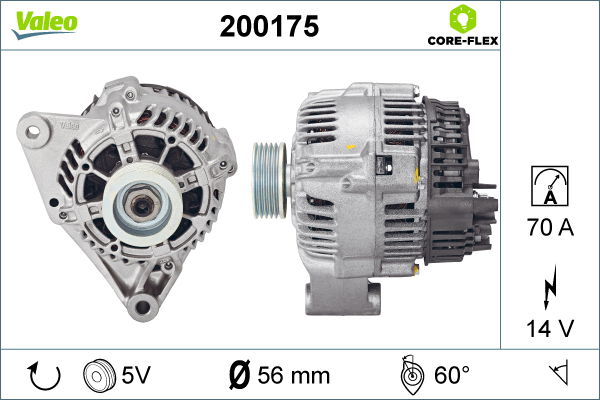 Generator Valeo 200175 Generator Valeo 200175 von Valeo
