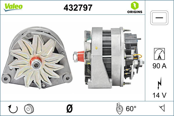 Generator Valeo 432797 Generator Valeo 432797 von Valeo
