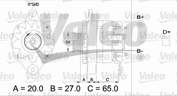 Generator Valeo 436309 Generator Valeo 436309 von Valeo