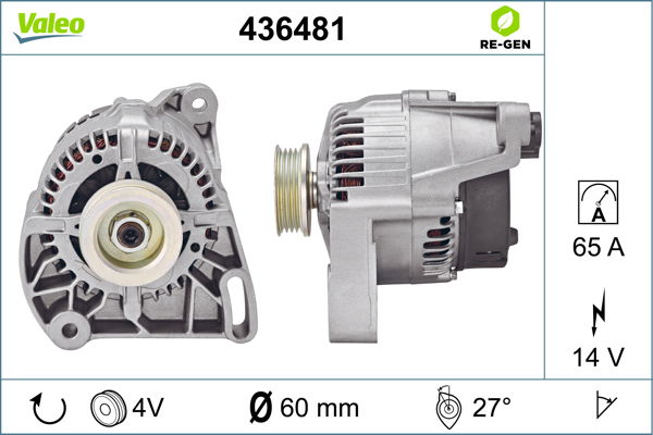 Generator Valeo 436481 Generator Valeo 436481 von Valeo