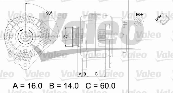 Generator Valeo 437412 Generator Valeo 437412 von Valeo