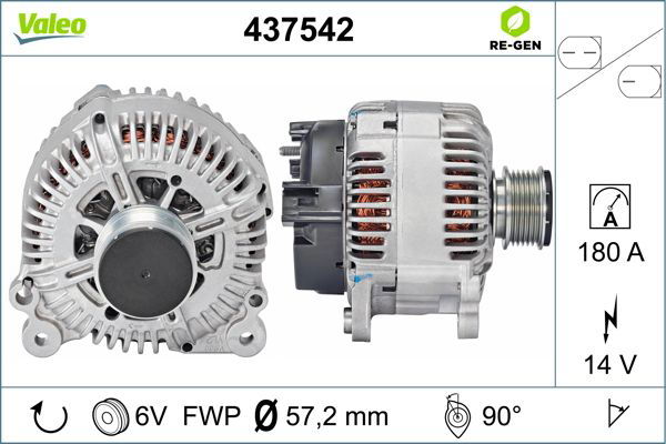 Generator Valeo 437542 Generator Valeo 437542 von Valeo