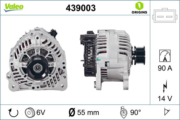 Generator Valeo 439003 Generator Valeo 439003 von Valeo