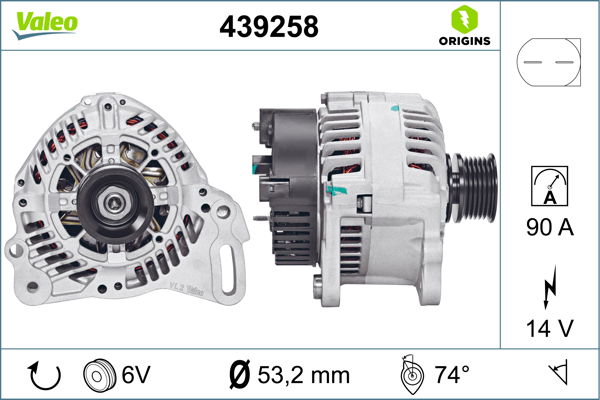 Generator Valeo 439258 Generator Valeo 439258 von Valeo