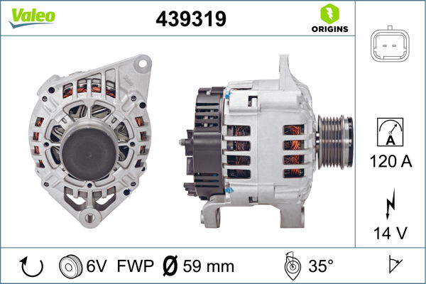 Generator Valeo 439319 Generator Valeo 439319 von Valeo