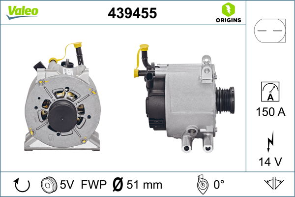 Generator Valeo 439455 von Valeo