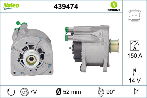 Generator Valeo 439474 von Valeo