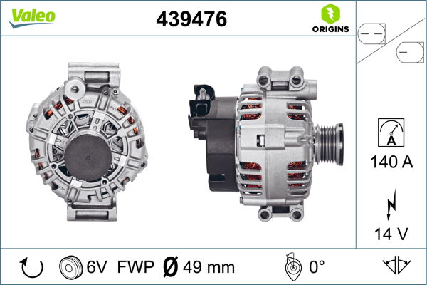 Generator Valeo 439476 Generator Valeo 439476 von Valeo