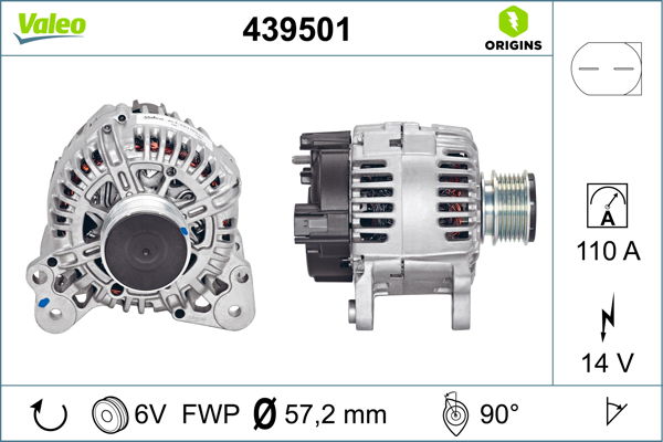 Generator Valeo 439501 Generator Valeo 439501 von Valeo