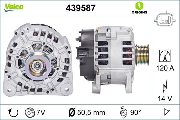 Generator Valeo 439587 Generator Valeo 439587 von Valeo