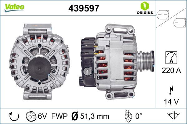 Generator Valeo 439597 Generator Valeo 439597 von Valeo