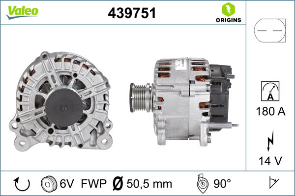 Generator Valeo 439751 Generator Valeo 439751 von Valeo