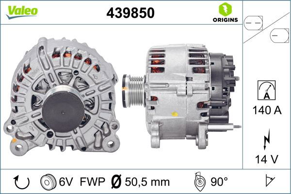 Generator Valeo 439850 von Valeo