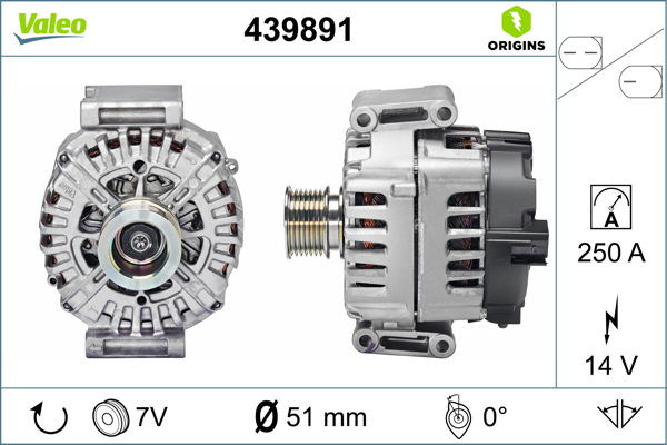 Generator Valeo 439891 von Valeo