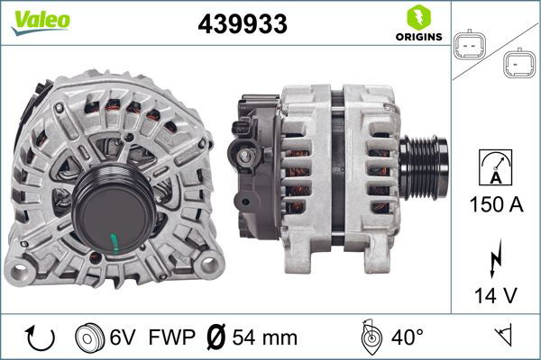 Generator Valeo 439933 von Valeo