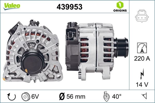 Generator Valeo 439953 von Valeo