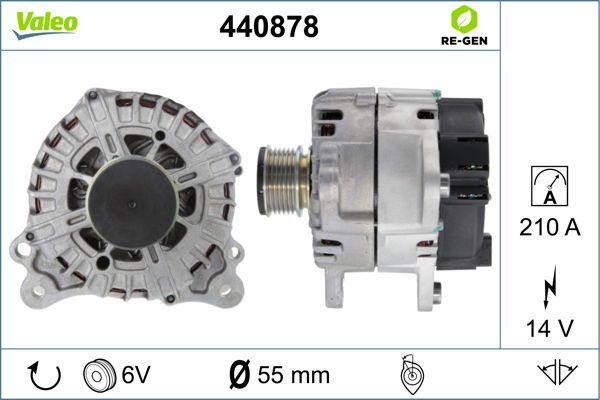 Generator Valeo 440878 von Valeo