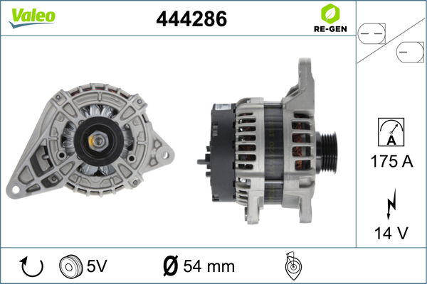 Generator Valeo 444286 von Valeo