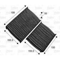 Innenraumfilter VALEO PROTECT MAX VALEO 701007 Innenraumfilter VALEO PROTECT MAX VALEO 701007 von Valeo