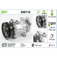 Klimakompressor VALEO 699718 Klimakompressor VALEO 699718 von Valeo
