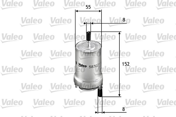 Kraftstofffilter Valeo 587021 von Valeo