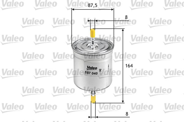 Kraftstofffilter Valeo 587040 von Valeo
