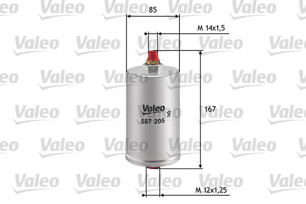 Kraftstofffilter Valeo 587205 von Valeo