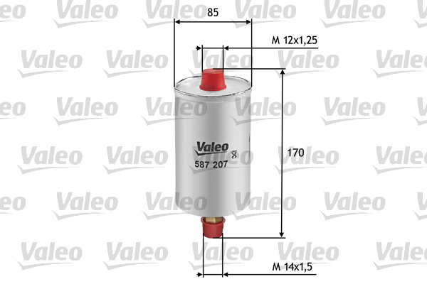 Kraftstofffilter Valeo 587207 von Valeo