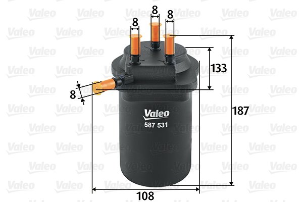 Kraftstofffilter Valeo 587531 von Valeo