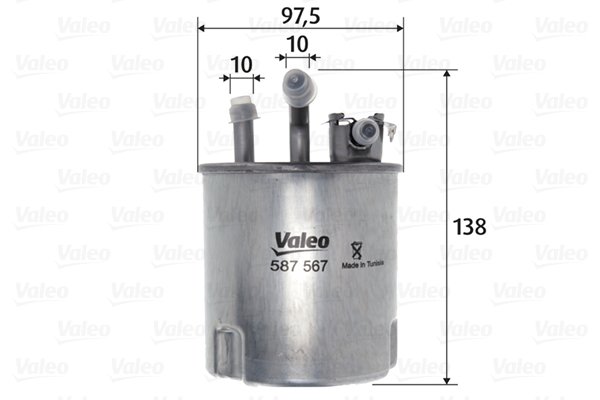 Kraftstofffilter Valeo 587567 von Valeo