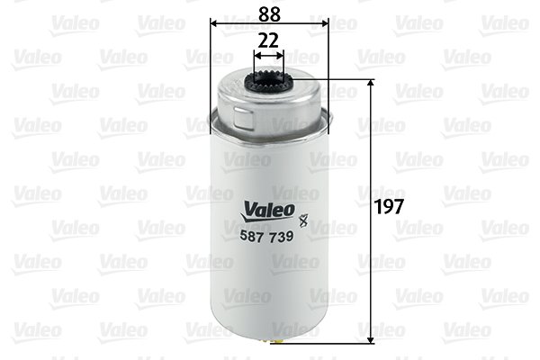 Kraftstofffilter Valeo 587739 von Valeo