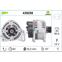 Lichtmaschine, Generator VALEO 439258 Lichtmaschine, Generator VALEO 439258 von Valeo