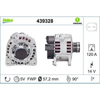Lichtmaschine, Generator VALEO 439328 Lichtmaschine, Generator VALEO 439328 von Valeo