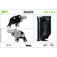 Scheibenreinigung, Scheibenwischermotor VALEO 582655 von Valeo