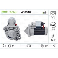 Starter VALEO ORIGINS NEW STOP&START VALEO 438318 Starter VALEO ORIGINS NEW STOP&START VALEO 438318 von Valeo