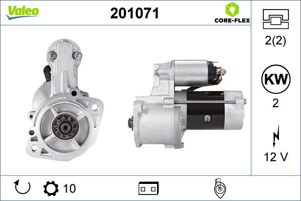 Starter Valeo 201071 Starter Valeo 201071 von Valeo